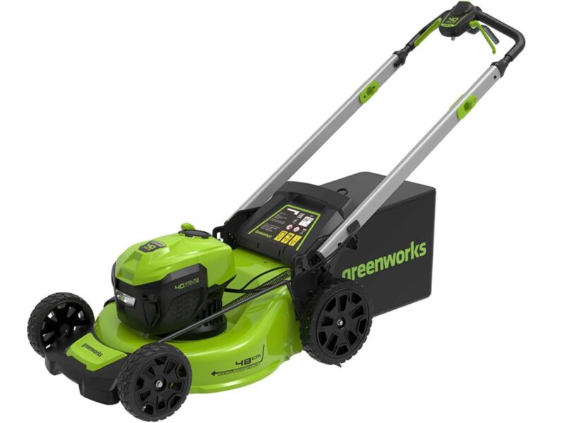 Газонокосилка аккумуляторная Greenworks GD40LM48. Обзор: плюсы и минусы