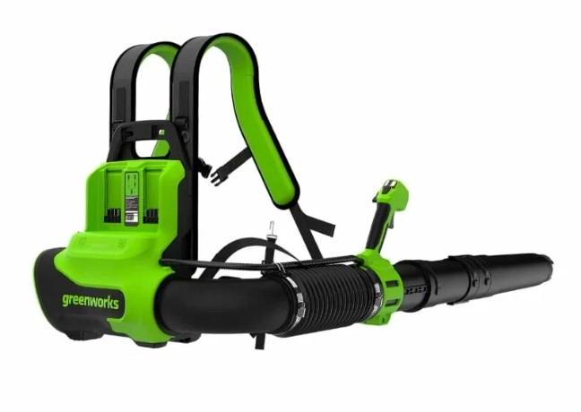 Воздуходувка ранцевая Greenworks GD40BPG2. Обзор: плюсы и минусы