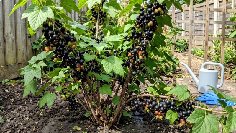 Черная смородина: 4 привычных приема, которые срезают урожай ведрами